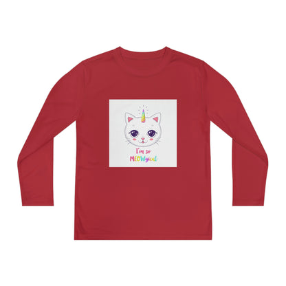 CATicorn Youth Long Sleeve Competitor Tee