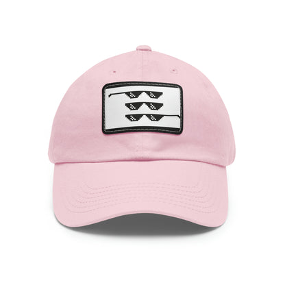 Dad Hat with Leather Patch