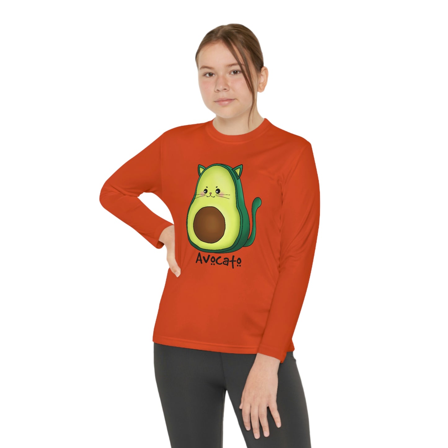 AvoCATo Youth Long Sleeve Competitor Tee