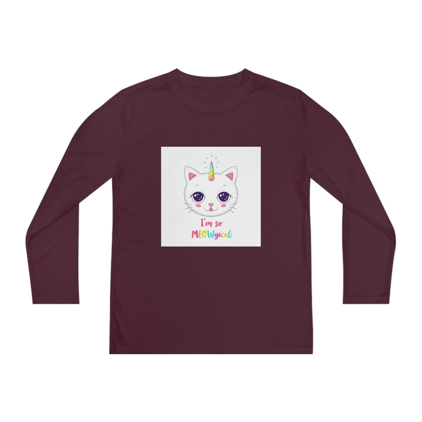 CATicorn Youth Long Sleeve Competitor Tee