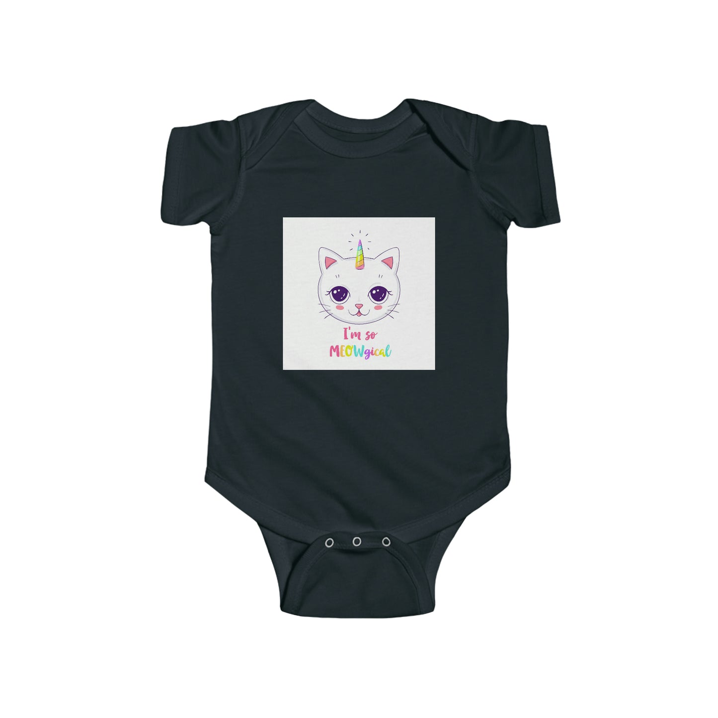 CATicorn Infant Fine Jersey Bodysuit