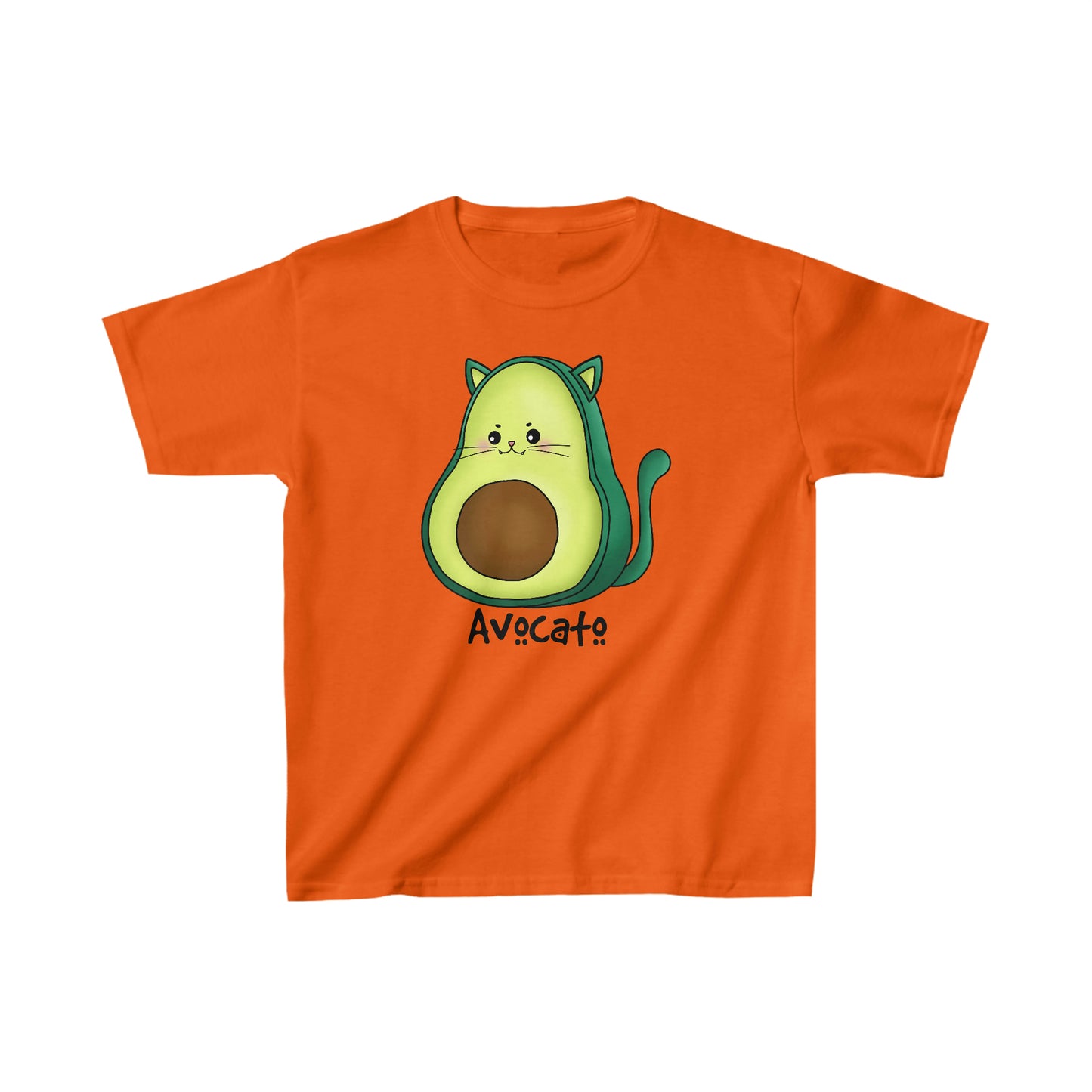 Kids Heavy Cotton Tee AvoCATo