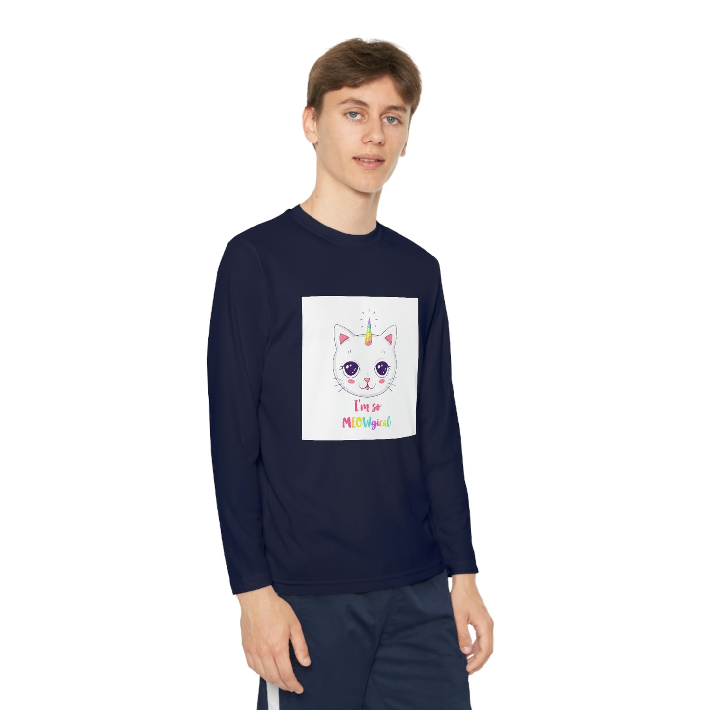 CATicorn Youth Long Sleeve Competitor Tee