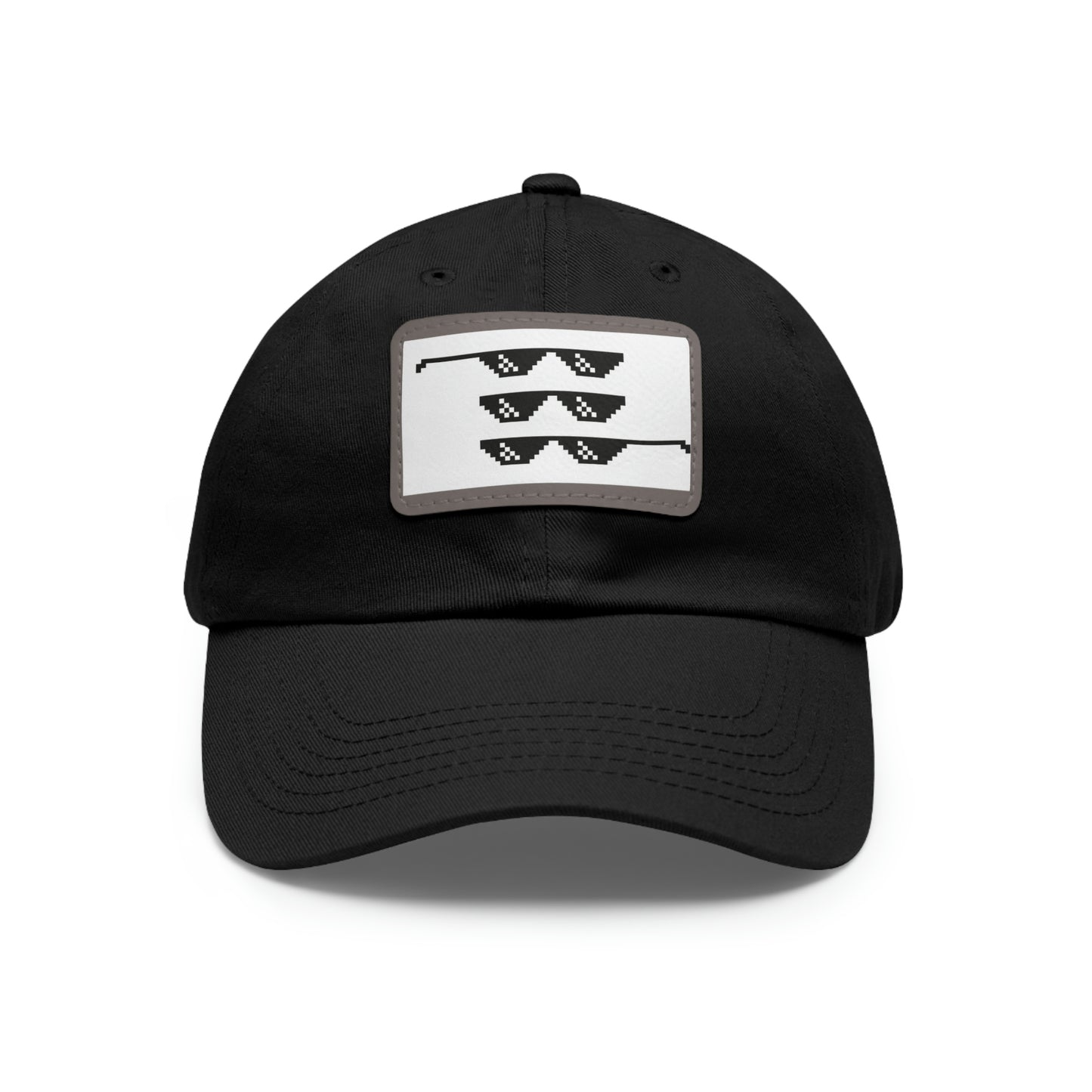 Dad Hat with Leather Patch