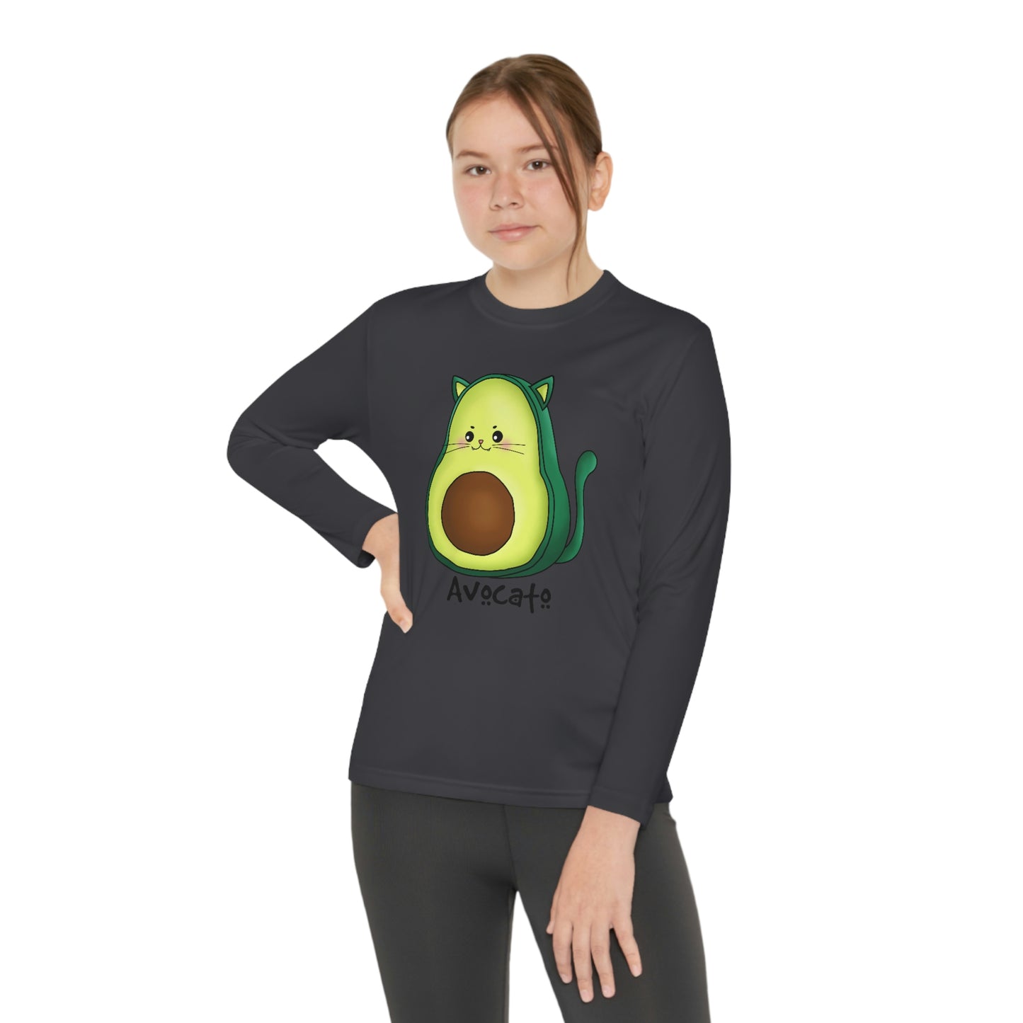 AvoCATo Youth Long Sleeve Competitor Tee