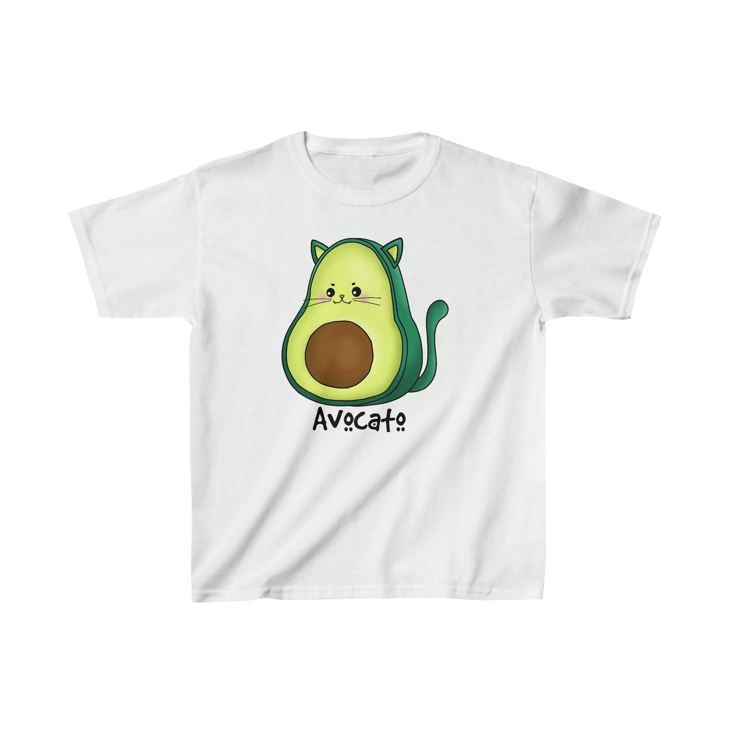 Kids Heavy Cotton Tee AvoCATo