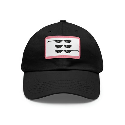 Dad Hat with Leather Patch