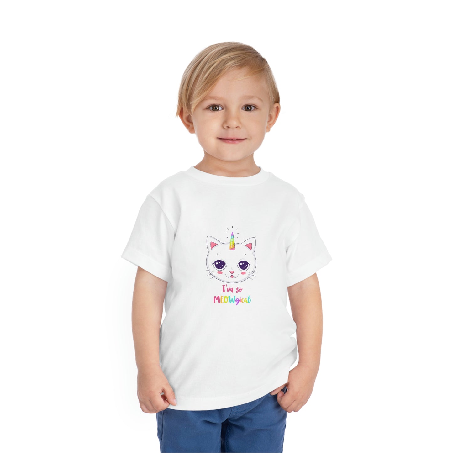 CATicorn Toddler Short Sleeve Tee