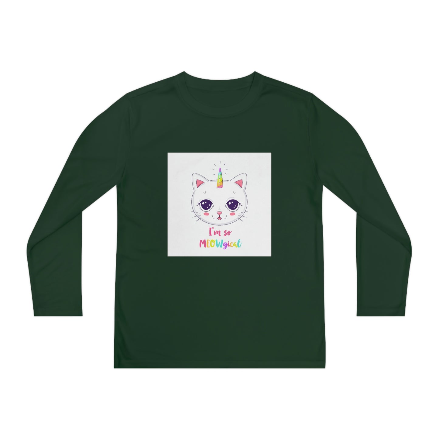 CATicorn Youth Long Sleeve Competitor Tee