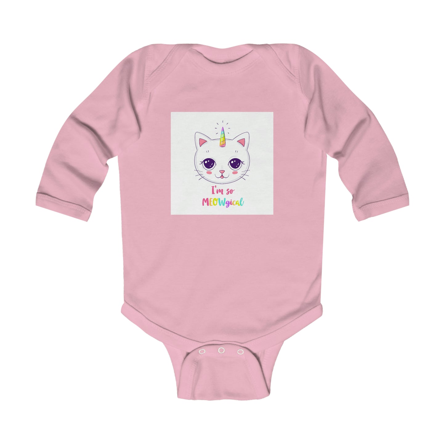 CATicorn Infant Long Sleeve Bodysuit