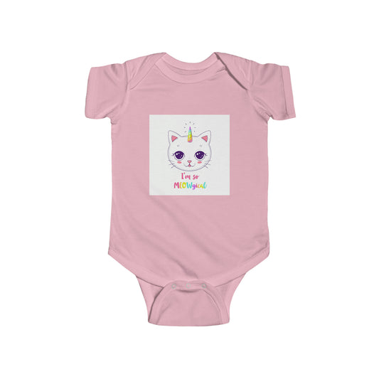 CATicorn Infant Fine Jersey Bodysuit