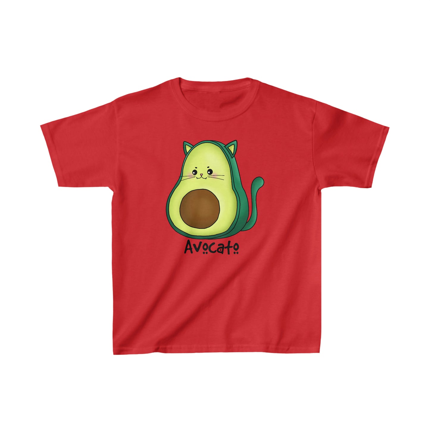 Kids Heavy Cotton Tee AvoCATo