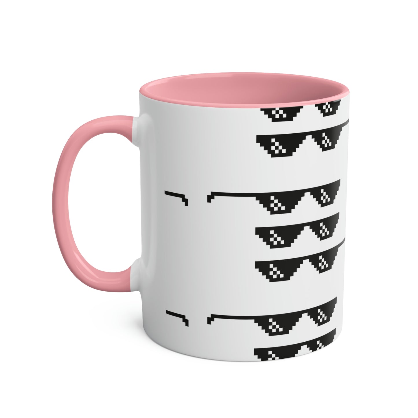 PWNED Two-Tone Coffee Mugs, 11oz OWNED