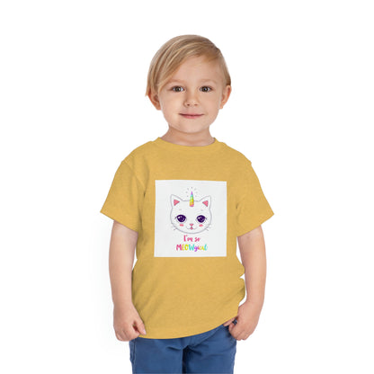 CATicorn Toddler Short Sleeve Tee