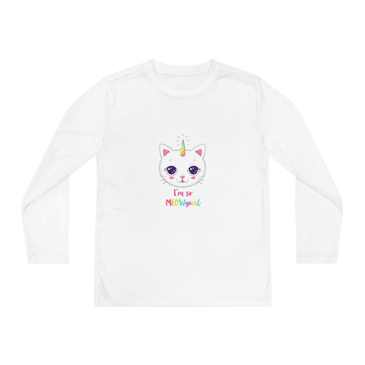 CATicorn Youth Long Sleeve Competitor Tee