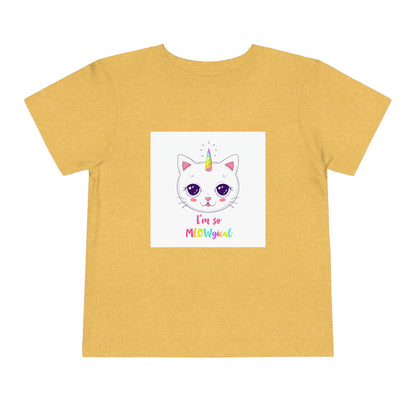 CATicorn Toddler Short Sleeve Tee