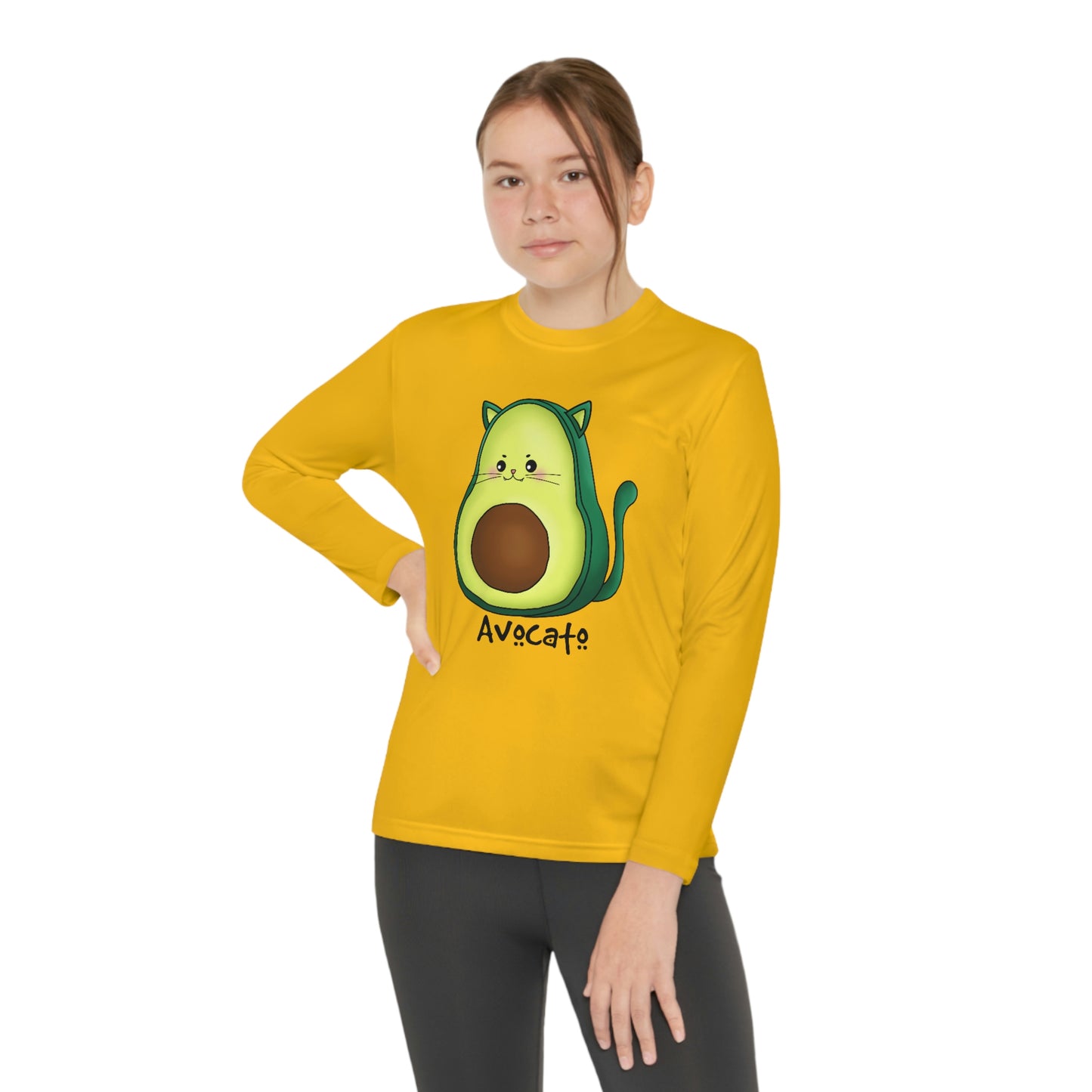 AvoCATo Youth Long Sleeve Competitor Tee