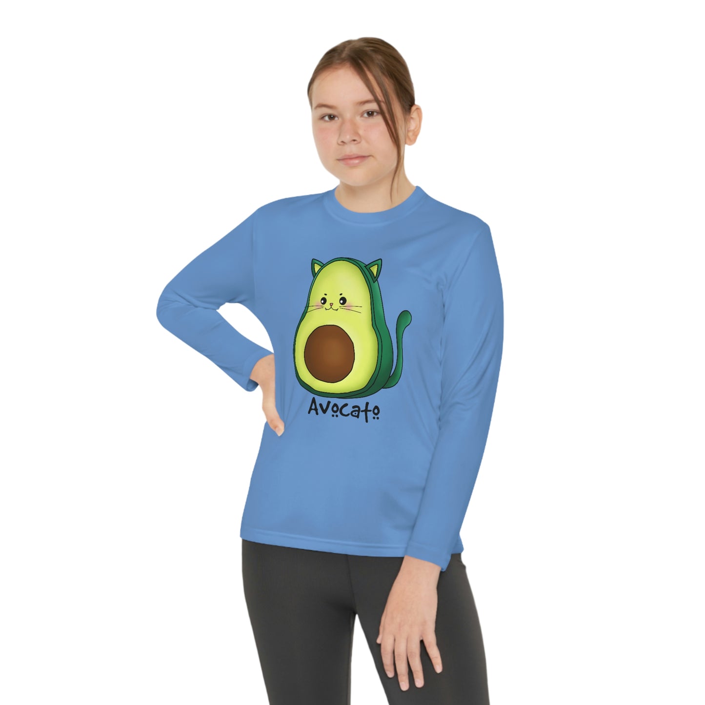 AvoCATo Youth Long Sleeve Competitor Tee