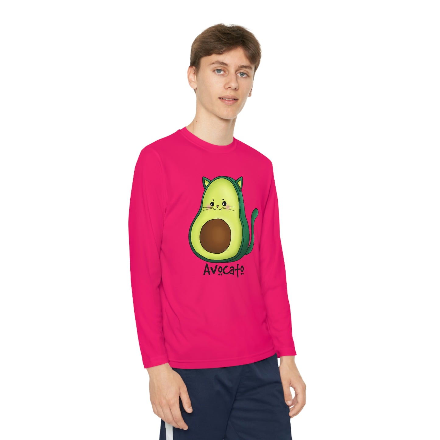 AvoCATo Youth Long Sleeve Competitor Tee