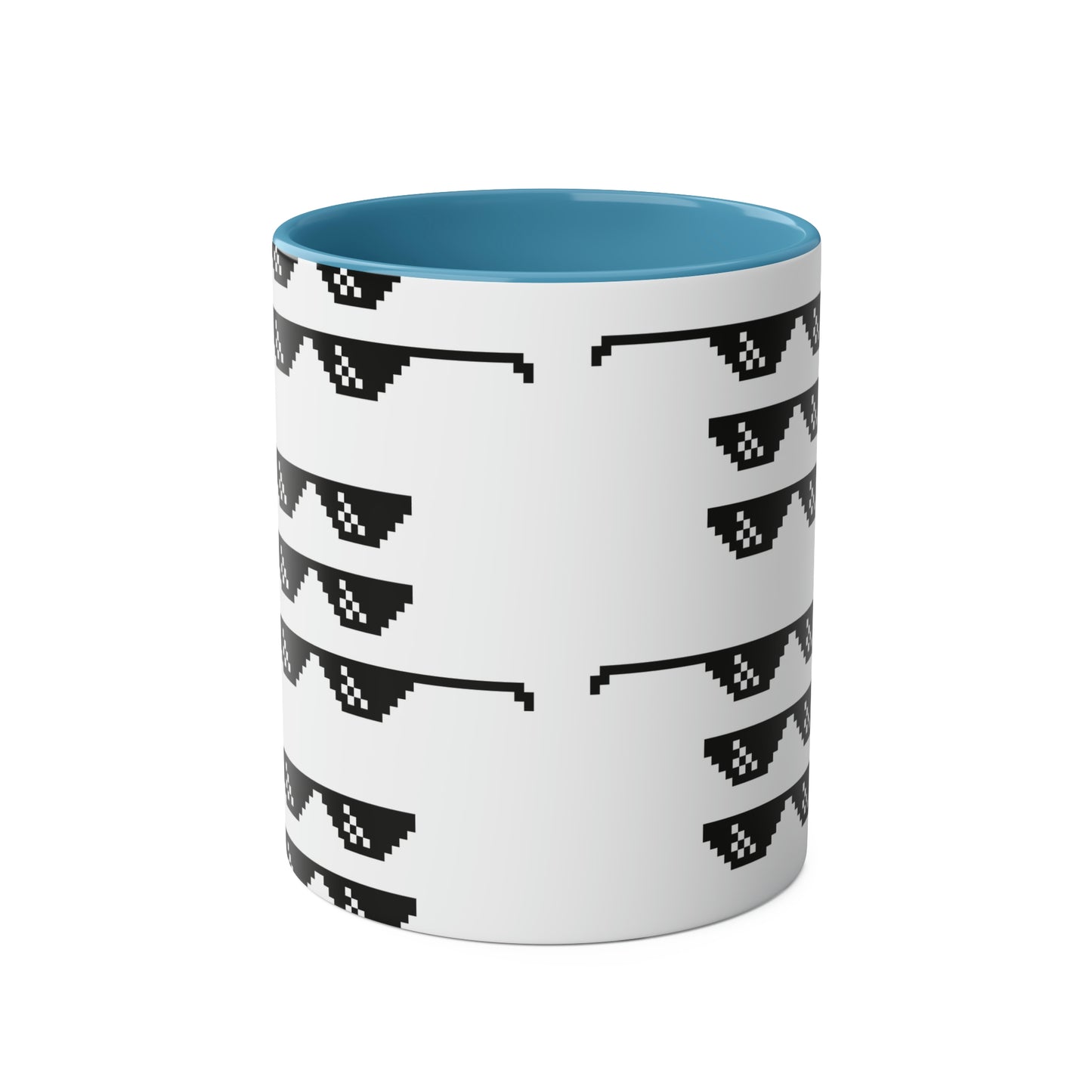 PWNED Two-Tone Coffee Mugs, 11oz OWNED