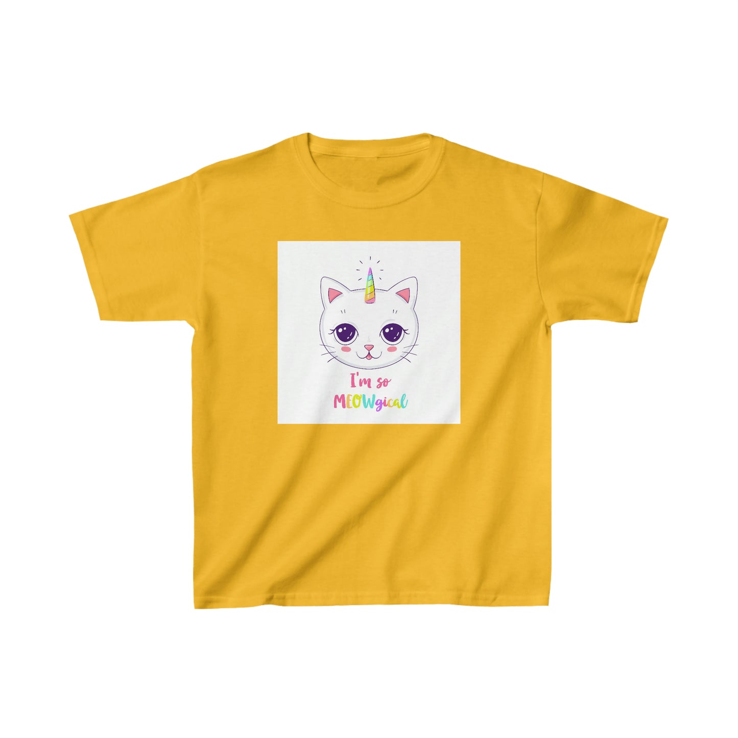 CATicorn Kids Heavy Cotton Tee