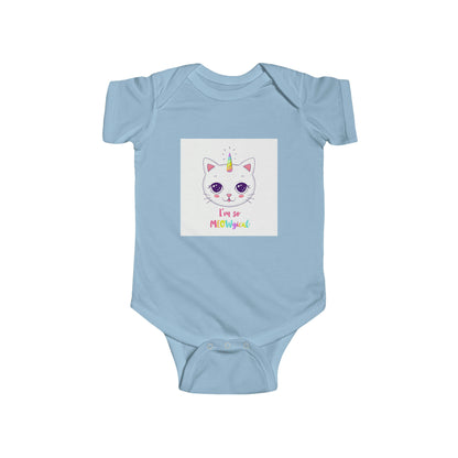 CATicorn Infant Fine Jersey Bodysuit