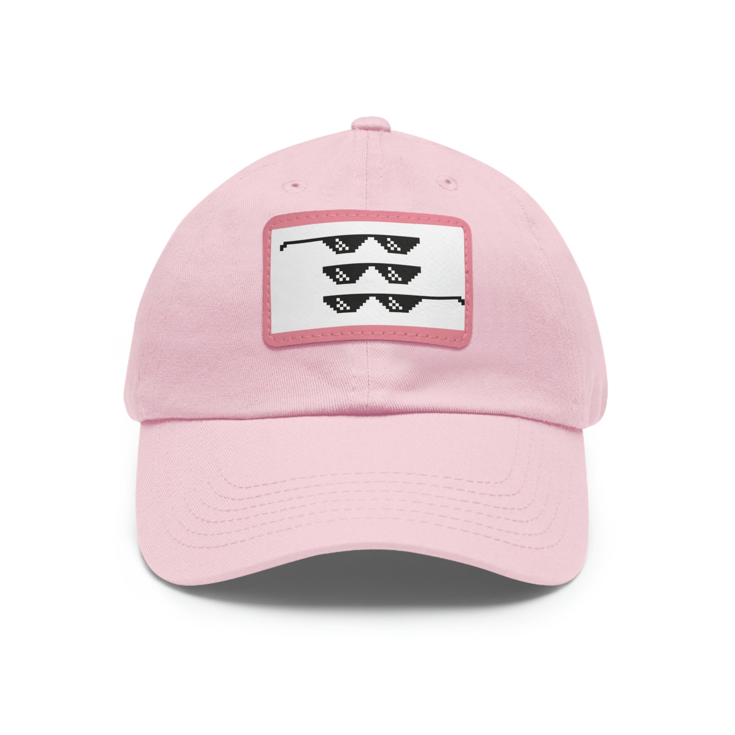 Dad Hat with Leather Patch