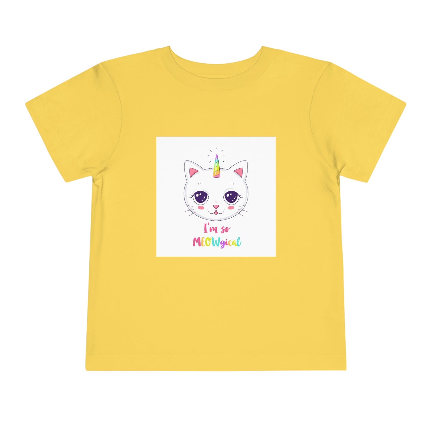 CATicorn Toddler Short Sleeve Tee