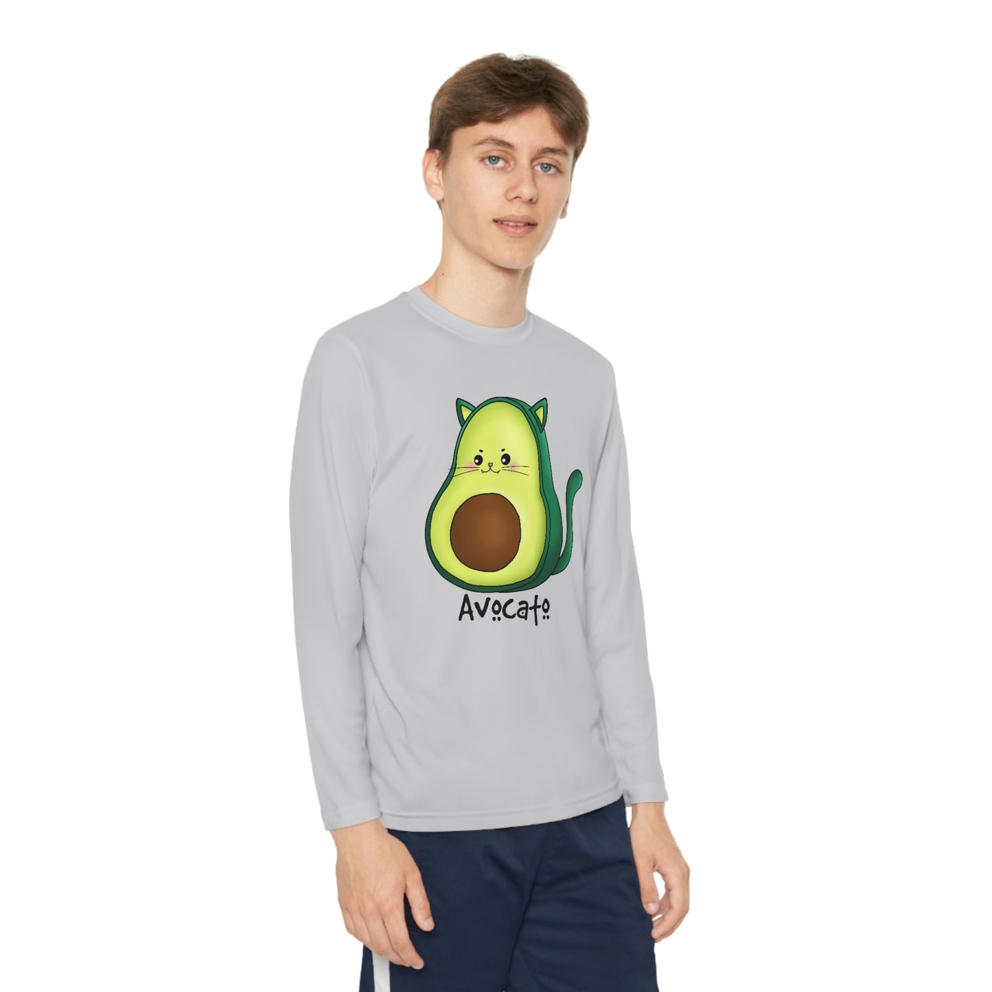 AvoCATo Youth Long Sleeve Competitor Tee