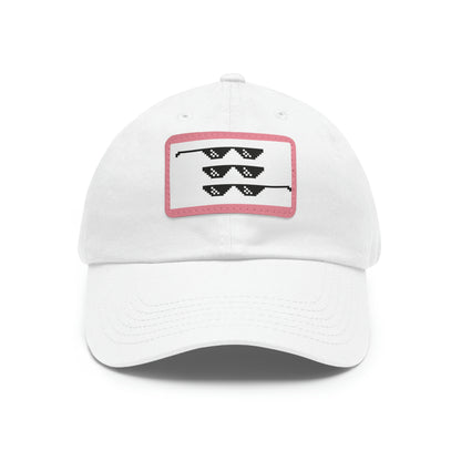 Dad Hat with Leather Patch