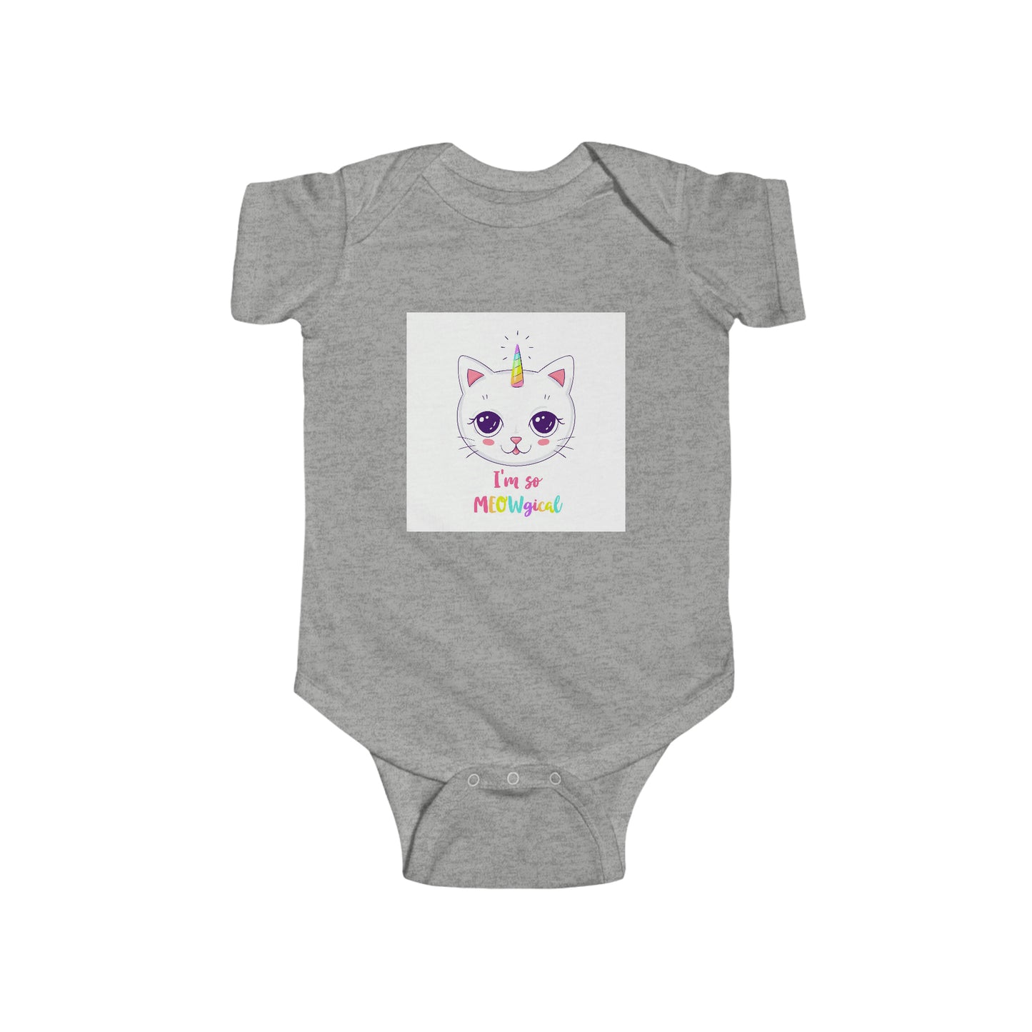 CATicorn Infant Fine Jersey Bodysuit