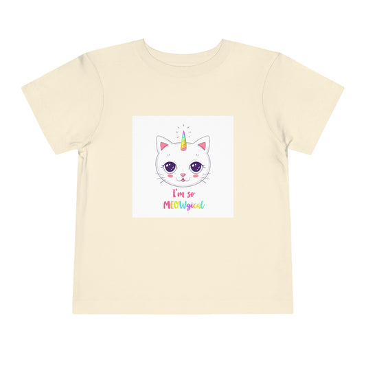 CATicorn Toddler Short Sleeve Tee