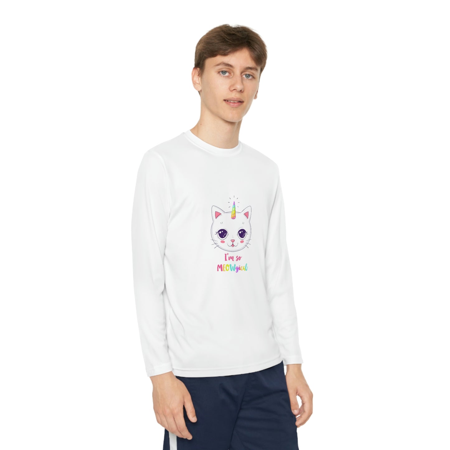 CATicorn Youth Long Sleeve Competitor Tee