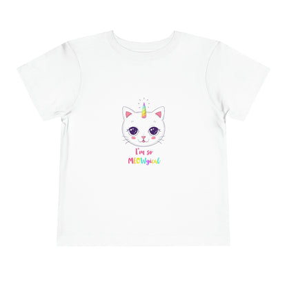 CATicorn Toddler Short Sleeve Tee