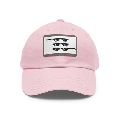 Dad Hat with Leather Patch