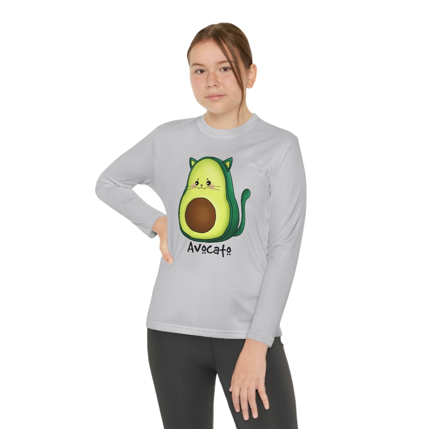 AvoCATo Youth Long Sleeve Competitor Tee