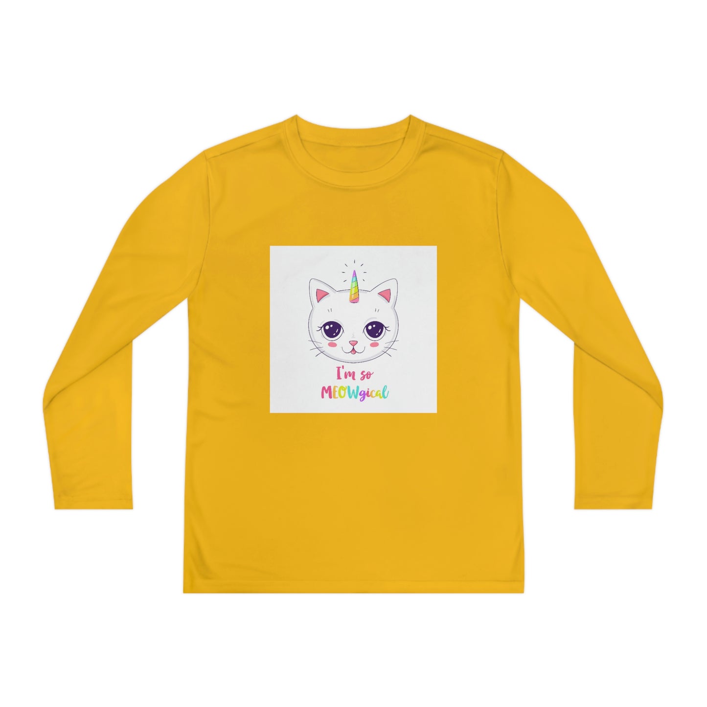 CATicorn Youth Long Sleeve Competitor Tee