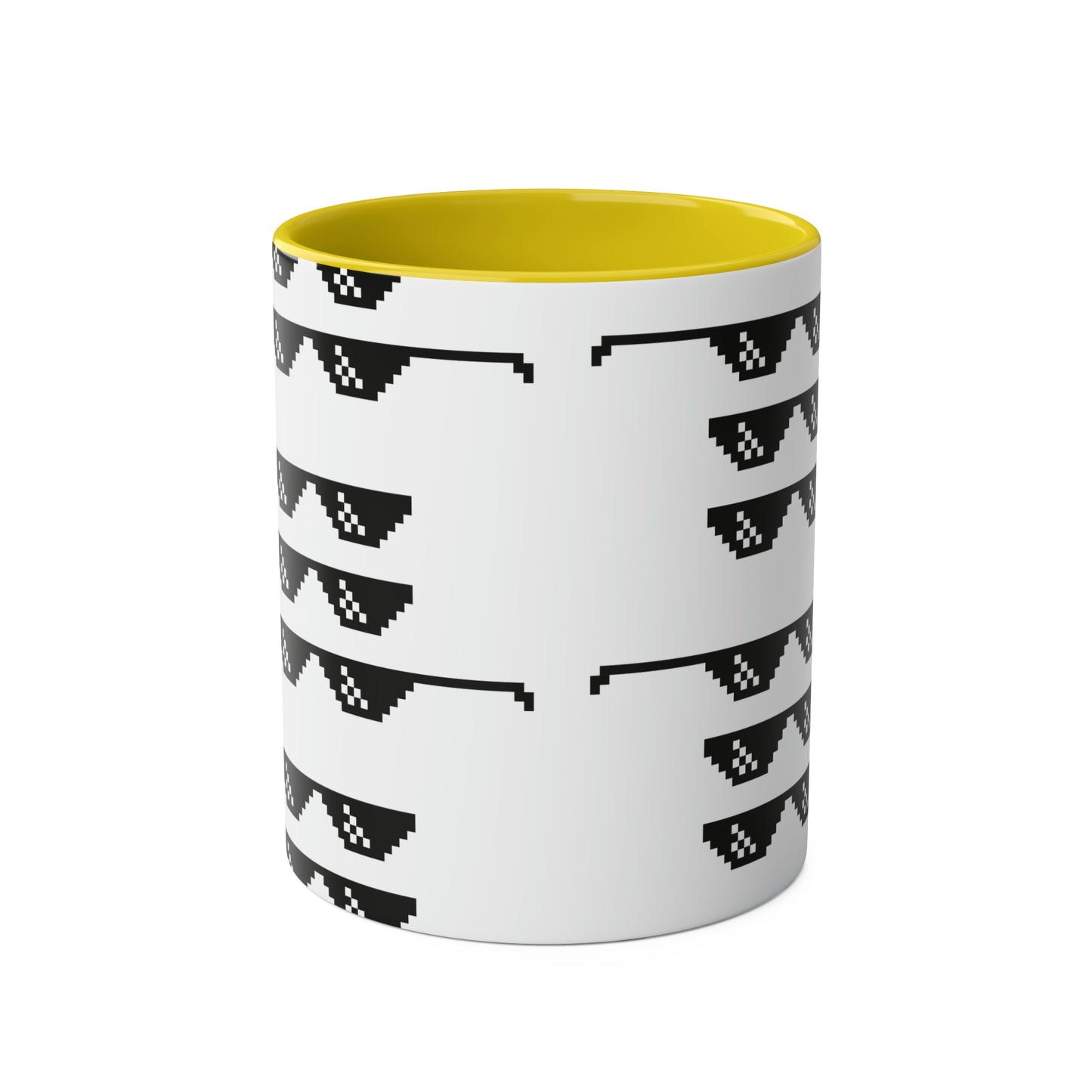 PWNED Two-Tone Coffee Mugs, 11oz OWNED