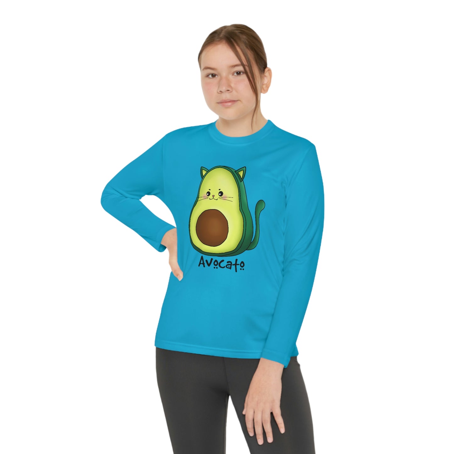 AvoCATo Youth Long Sleeve Competitor Tee